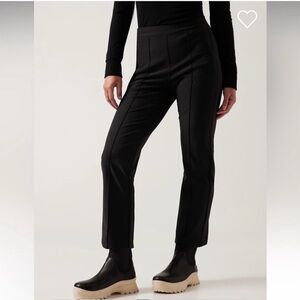 Athleta Headlands Hybrid Pant. Black, Size 8